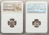 MACEDONIAN KINGDOM. Alexander III the Great (336-323 BC). AR drachm (16mm, 11h). NGC XF. Early posthumous issue of Sardes, ca. 323-319 BC. Head of Her...
