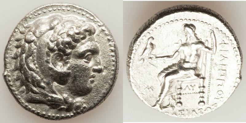 MACEDONIAN KINGDOM. Philip III Arrhidaeus (323-317 BC). AR tetradrachm (26mm, 16...