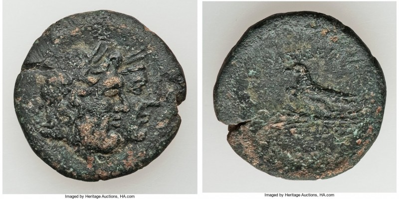 THRACIAN KINGDOM. Mostis (ca. 125 BC). AE unit (21mm, 5.01 gm, 12h). About VF. J...