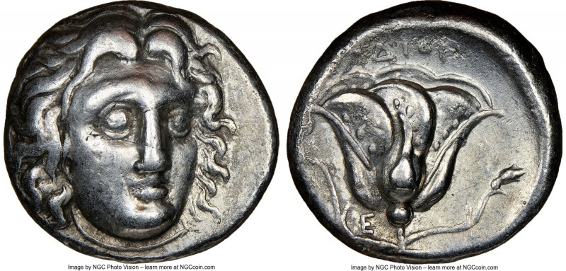CARIAN ISLANDS. Rhodes. Ca. 300-250 BC. AR didrachm (19mm, 12h). NGC Choice VF. ...