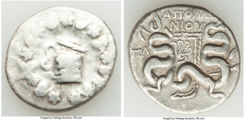 PHRYGIA. Apameia. Ca. 1st century BC. AR cistophorus (26mm, 12.15 gm, 12h). Fine...
