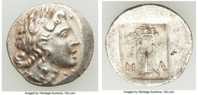 LYCIAN LEAGUE. Masicytes. Ca. 48-20 BC. AR hemidrachm (15mm, 2.10 gm, 12h). AU. ...