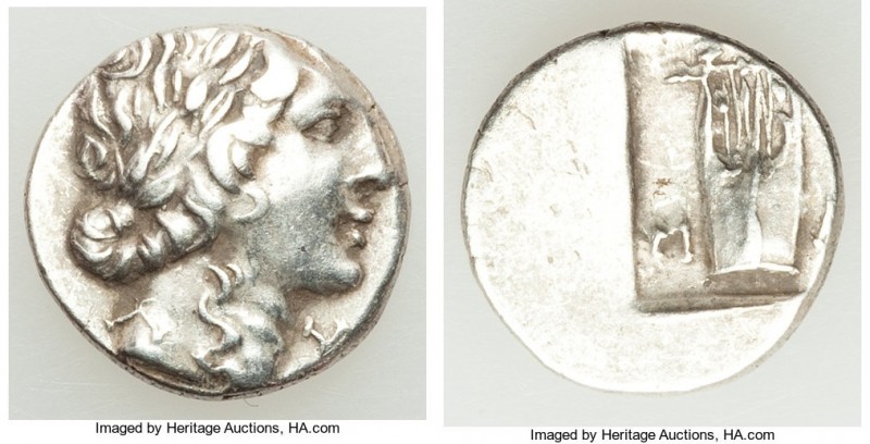 LYCIAN LEAGUE. Masicytes. Ca. 48-20 BC. AR hemidrachm (19mm, 2.00 gm, 12h). Choi...