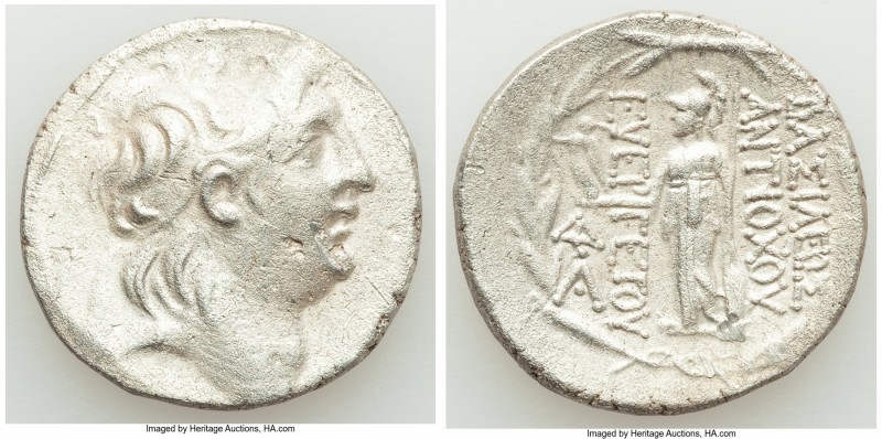 SELEUCID KINGDOM. Antiochus VII Euergetes (Sidetes) (138-129 BC). AR tetradrachm...