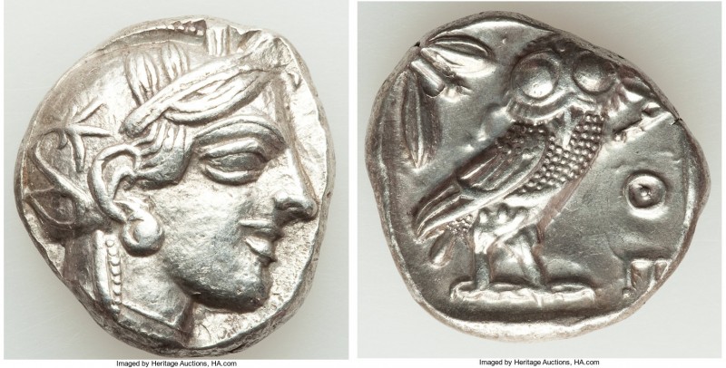 NEAR EAST or EGYPT. Ca. 5th-4th centuries BC. AR tetradrachm (24mm, 17.17 gm, 8h...