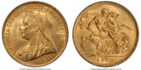 Victoria gold Sovereign 1900-S MS62 PCGS, Sydney mint, KM13, S-3877. 

HID09801242017

© 2020 Heritage Auctions | All Rights Reserved