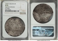 Philip IV Cob 8 Reales 1666 P-E VF25 NGC, Potosi mint, KM21. 41mm. 27.45gm. Ex. Espinola Collection

HID09801242017

© 2020 Heritage Auctions | Al...