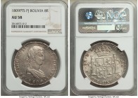 Ferdinand VII 8 Reales 1809 PTS-PJ AU58 NGC, Potosi mint, KM84.

HID09801242017

© 2020 Heritage Auctions | All Rights Reserved