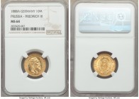 Prussia. Friedrich III gold 10 Mark 1888-A MS64 NGC, Berlin mint, KM514.

HID09801242017

© 2020 Heritage Auctions | All Rights Reserved