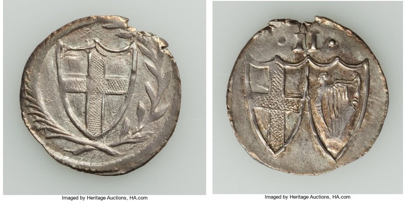 Commonwealth 2 Pence (1/2 Groat) ND (1649-1660) About XF, S-3221. 16.3mm. 0.95gm...