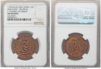 Middlesex 6-Piece Lot of Certified Anti-Slavery Token Issues ND (1790s) NGC, 1) white metal Penny Token - AU Details (Environmental Damage), D&H-235 2...