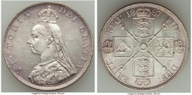 Victoria Double Florin 1887 UNC, KM763, S-3922. 36mm. 22.60gm. Roman 1 in date variety.

HID09801242017

© 2020 Heritage Auctions | All Rights Res...