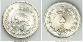Reza Shah 3-Piece Lot of Uncertified 5 Rials SH 1313 (1934) UNC, KM1131. 37.3mm. Average weight 25.00gm. Sold as is, no returns. 

HID09801242017
...