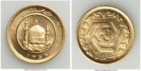Islamic Republic gold Azadi SH 1358 (1979) UNC, KM1240. 22.4mm. 8.15gm. AGW 0.2354 oz. 

HID09801242017

© 2020 Heritage Auctions | All Rights Res...