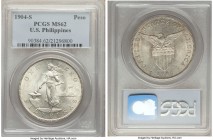 USA Administration Peso 1904-S MS62 PCGS, San Francisco mint, KM168.

HID09801242017

© 2020 Heritage Auctions | All Rights Reserved