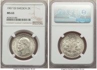 Oscar II 2 Kronor 1907-EB MS63 NGC, KM773.

HID09801242017

© 2020 Heritage Auctions | All Rights Reserved