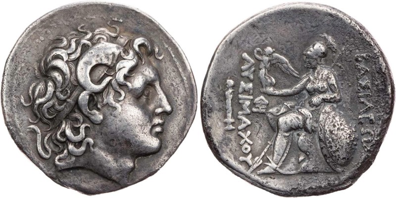 THRAKIEN, KÖNIGREICH
Lysimachos, 323-281 v. Chr. AR-Tetradrachme 297-281 v. Chr...