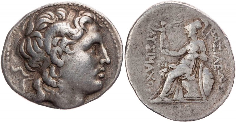 THRAKIEN, KÖNIGREICH
Lysimachos, 323-281 v. Chr. AR-Tetradrachme 288-281 v. Chr...