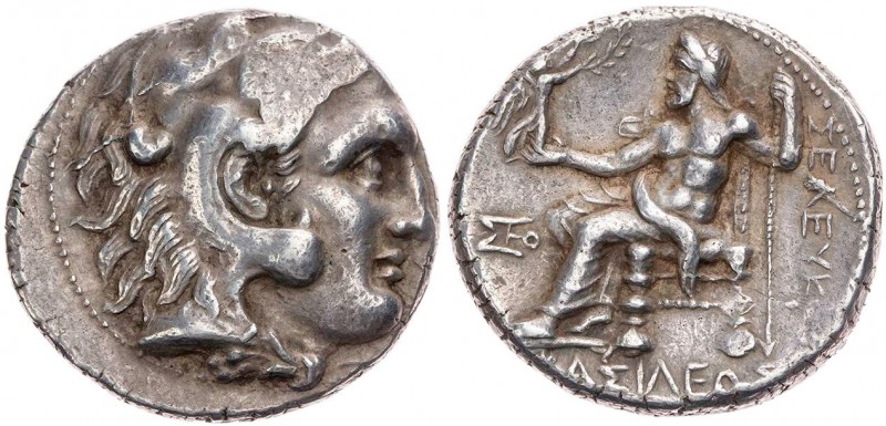 SYRIEN KÖNIGREICH DER SELEUKIDEN
Seleukos I. Nikator, 312-281 v. Chr. AR-Tetrad...