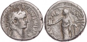 ÄGYPTEN ALEXANDRIA
Claudius, 41-54 n. Chr. BI-Tetradrachme 45/46 n. Chr. (= Jahr 6) Vs.: Kopf mit Lorbeerkranz n. r., rechts im Feld Jahresangabe, Rs...