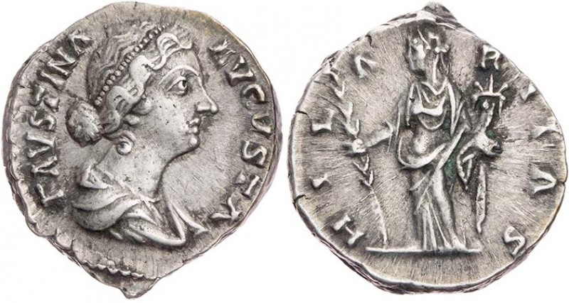 RÖMISCHE KAISERZEIT
Faustina II. minor, Gemahlin des Marcus Aurelius, 161-180 n...