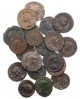 Lot, römische Münzen Antoniniane der Soldatenkaiserzeit: Gallienus, Diva Mariniana, Claudius Gothicus, Quintillus (2), Aurelianus mit Vabalathus (2), ...