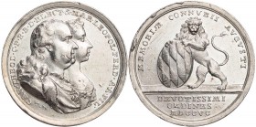 BAYERN HERZOGTUM, SEIT 1623 KURFÜRSTENTUM, SEIT 1806 KÖNIGREICH
Karl Theodor, 1777-1799. Silbermedaille 1795 v. Cajetan Destouches Widmung der bayeri...