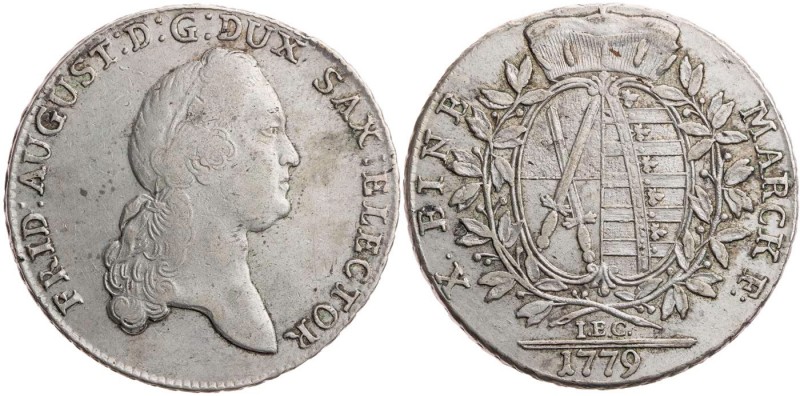 SACHSEN SACHSEN, KURFÜRSTENTUM
Friedrich August III. (I.), 1763-1806-1827. Konv...