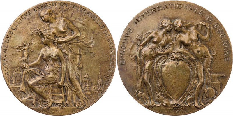 GEWERBE, HANDEL, INDUSTRIE WELTAUSSTELLUNGEN
Brüssel (1910) Bronzemedaille 1910...