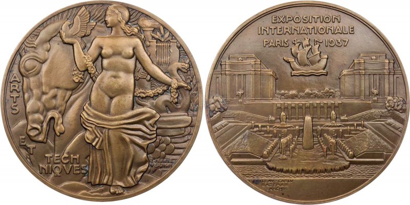 GEWERBE, HANDEL, INDUSTRIE WELTAUSSTELLUNGEN
Paris (1937) Bronzemedaille 1937 v...