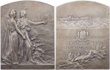GEWERBE, HANDEL, INDUSTRIE INTERNATIONALE AUSSTELLUNGEN
Glasgow (1901) Silberplakette o. J. (1902) v. Frédéric-Charles Victor de Vernon, bei Monnaie ...