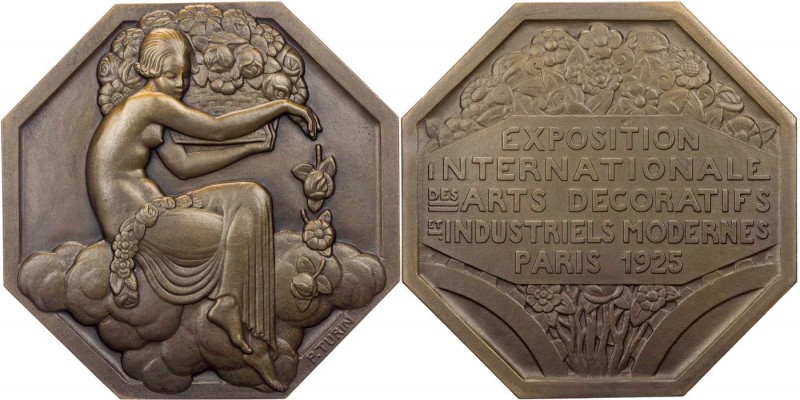 GEWERBE, HANDEL, INDUSTRIE INTERNATIONALE AUSSTELLUNGEN
Paris (1925) Achteckige...