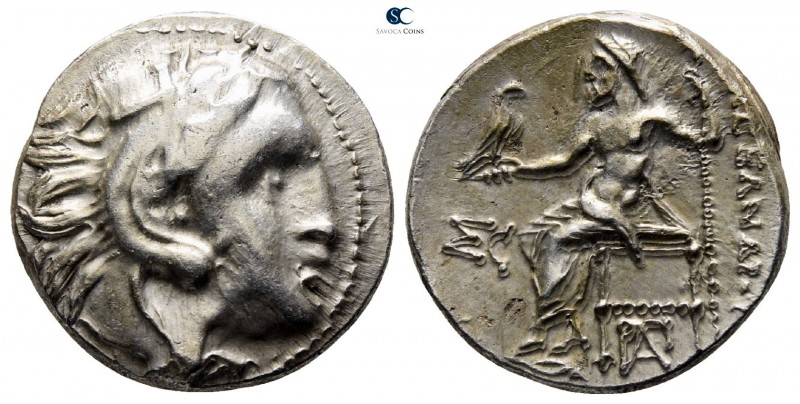 Kings of Macedon. Kolophon. Alexander III "the Great" 336-323 BC. 
Drachm AR
...