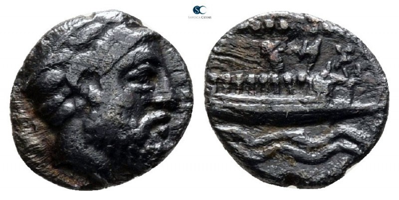 Phoenicia. Arados. Uncertain king circa 380-351/0 BC. 
Obol AR

8 mm., 0.75 g...
