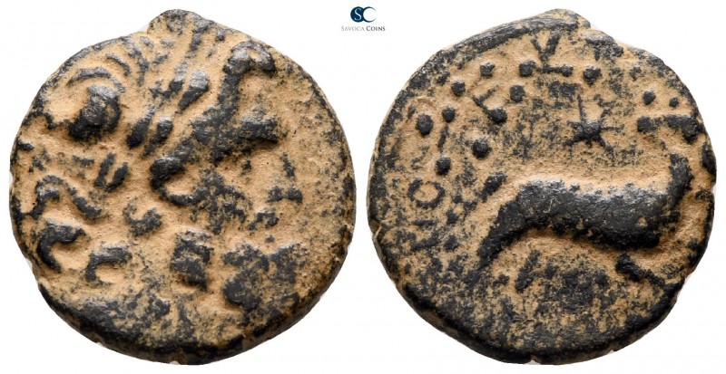Seleucis and Pieria. Antioch circa 100 BC-AD 50. 
Bronze Æ

17 mm., 4.44 g.
...