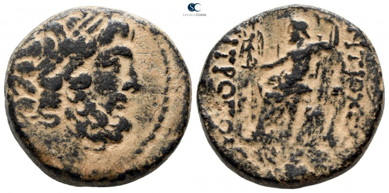 Seleucis and Pieria. Antioch 47-37 BC. 
Bronze Æ

21 mm., 10.72 g.



nea...