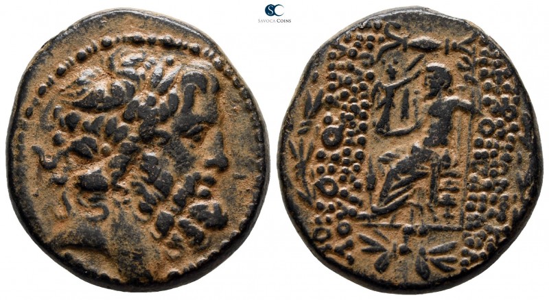 Seleucis and Pieria. Antioch 47-37 BC. 
Bronze Æ

24 mm., 11.96 g.



ver...