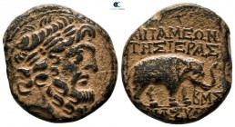 Seleucis and Pieria. Apameia 100-27 BC. Bronze Æ