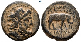 Seleucis and Pieria. Apameia circa 100-27 BC. Bronze Æ