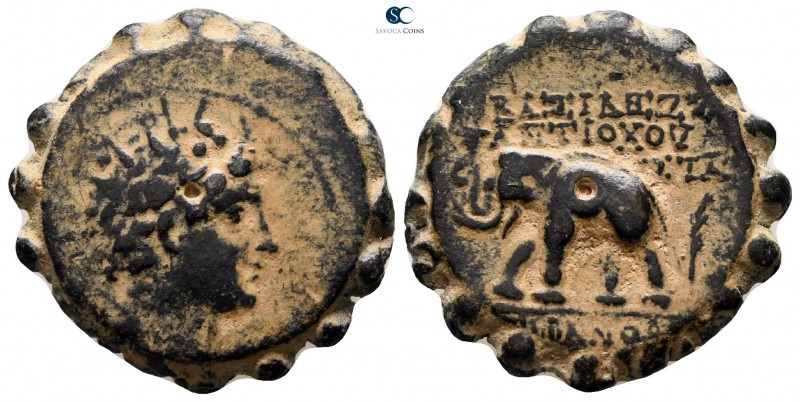 Seleukid Kingdom. Antioch. Antiochos VI Dionysos 144-142 BC. 
Serrate Æ

21 m...