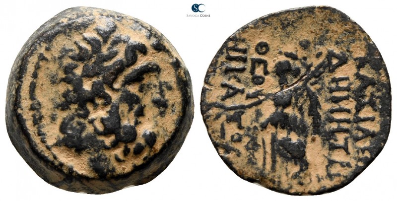 Seleukid Kingdom. Antioch. Demetrios II Nikator, 2nd reign 129-125 BC. 
Bronze ...