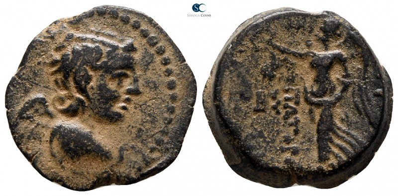 Seleukid Kingdom. Uncertain mint. Antiochos IX Philopator 114-95 BC. 
Bronze Æ...