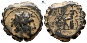 Seleukid Kingdom. Uncertain mint in Northern Seleucis & Piera. Alexander I Balas 152-145 BC. Serrate Æ