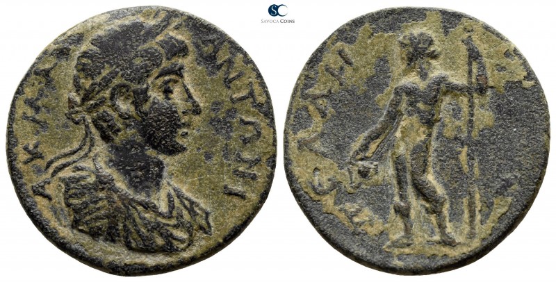 Achaea. Pellene. Caracalla AD 198-217. 
2 Assaria Æ

22 mm., 6.08 g.



v...