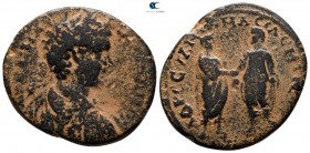 Pontos. Amaseia. Caracalla and Geta AD 197-217. Bronze Æ