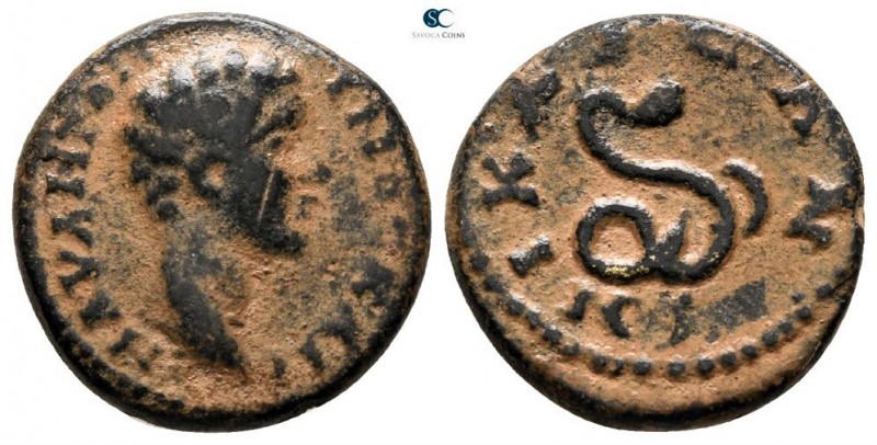 Bithynia. Nikaia . Marcus Aurelius AD 161-180. 
Bronze Æ

15 mm., 3.15 g.

...