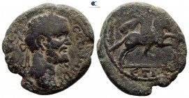Cappadocia. Caesarea (?). Septimius Severus AD 193-211. Bronze Æ