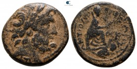 Seleucis and Pieria. Antioch. Pseudo-autonomous issue 5-4 BC. Bronze Æ