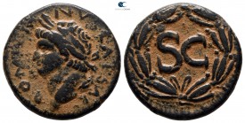 Seleucis and Pieria. Antioch. Domitian as Caesar AD 69-81. Bronze Æ