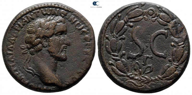 Seleucis and Pieria. Antioch. Antoninus Pius AD 138-161. 
As Æ

26 mm., 13.37...